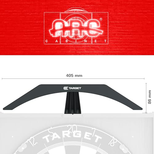 Target Darts Arc Dartboard Lighting System Home Cabinet Set