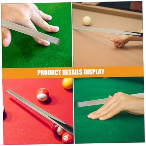 Abaodam 3Pcs Short Pool Cues Hardwood Billiard Cue Sticks for Mini Cue Sticks for Snooker Training Easy to Transport Safe and for Home and Outdoors
