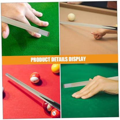 Abaodam 3Pcs Short Pool Cues Hardwood Billiard Cue Sticks for Mini Cue Sticks for Snooker Training Easy to Transport Safe and for Home and Outdoors