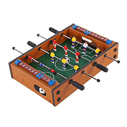 Mini Foosball Table,Foosball Table, Portable Mini Table Football 12mm Tabletop Soccer Game for 2 to 4 People Parent Child Toys for Adults and Kids