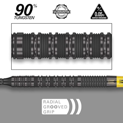 Target Darts Bolide Void 10 90% Tungsten Soft Tip Darts Set - size: 21G