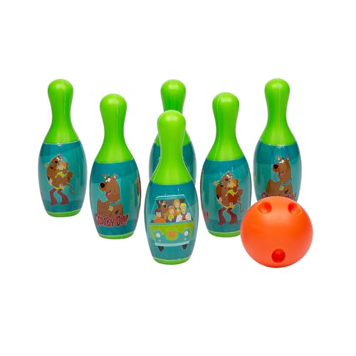 Fun Express 8" Scooby-Doo Bowling Pins & Bowling Ball Game Set - 7 Pieces