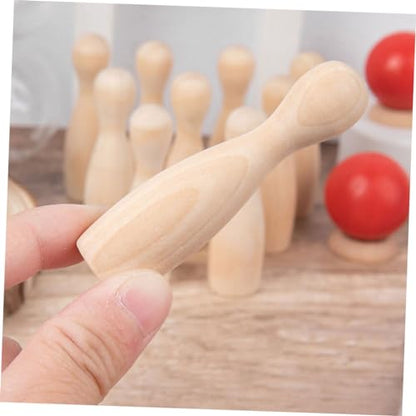 balacoo 2Sets Bowling Kit Interactive Bowling Game for Fun Parent Bonding Materials for Family Entertainment
