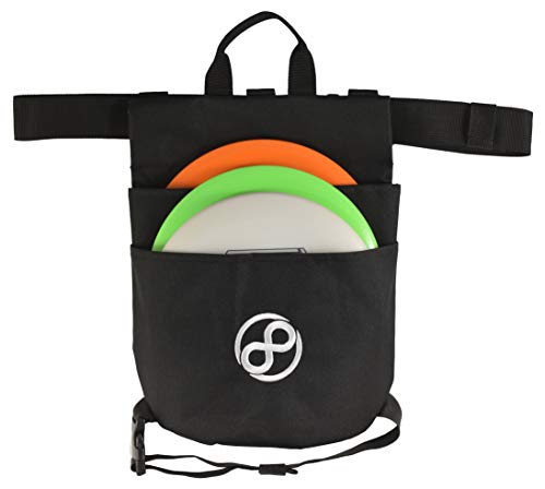 Infinite Discs Holster Disc Golf Pouch - color: Black