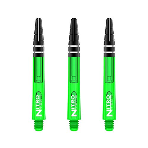 RED Dragon Nitrotech Short Stems - 3 Sets per Pack (9 Stems in Total) - color: Green