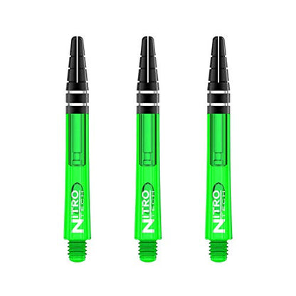 RED Dragon Nitrotech Short Stems - 3 Sets per Pack (9 Stems in Total) - color: Green