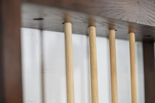 Empire USA Nixon Billiards - Bryant Wall Rack for Presli Table - (Brushed Walnut) - color: Brushed Walnut
