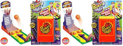 JA-RU Pocket Travel Mini Finger Basketball Shooting Game (2 Pack) - Handheld Mini Basketball Game for Kids, Tabletop Toys, Party Favors, Classroom Prizes & Goodie Bag Stuffers. 3255-1 - size: 2 Pack