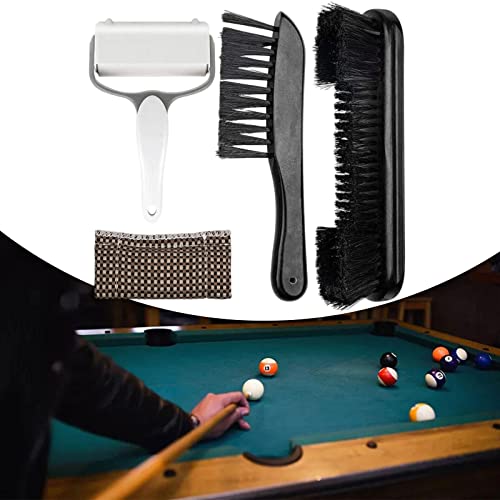 Billiard Table Brush Set, Pool Tables Cleaning Corner Anti Scratched Tools Armrest Brush and Billiard Table Brush (Style b) - color: Style B