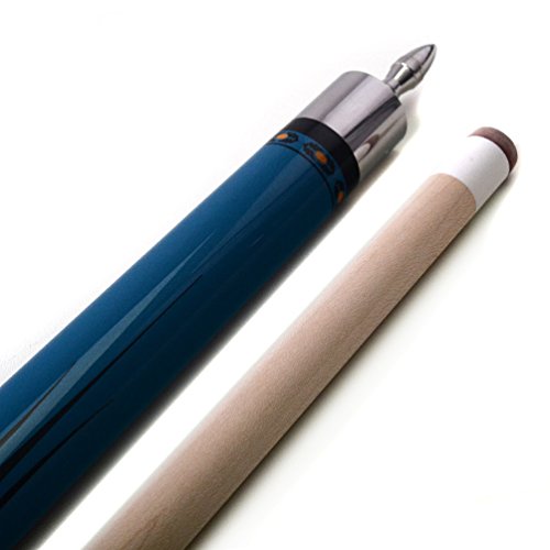 CUESOUL SOOCOO Series 58" 19oz Maple Pool Cue - color: Blue, size: 11.5mm