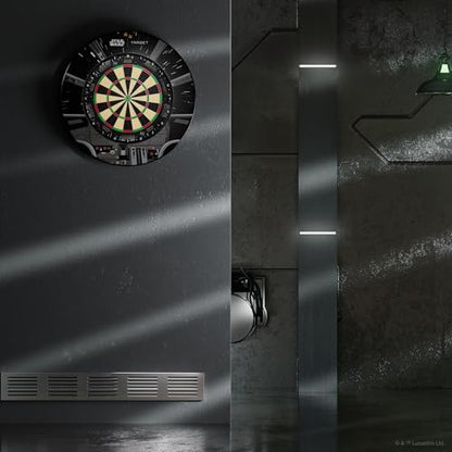 Target Darts TOR Dartboard & Dart Board Bundles | Competition Standard Steel Tip Board with Fixing Kit | Also Available: Special Edition Luke “The Nuke” Littler Board and Surround or Star Wars Galaxy - style: Star Wars Bundle