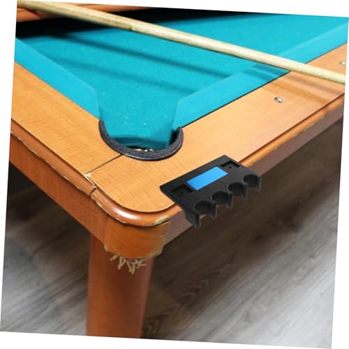 POPETPOP 2pcs Billiard Cue Rack Durable Pool Stick Holder for Game Rooms Wall Mounted Organizer for Cues Enhance Gameplay Preserve Condition for Professional