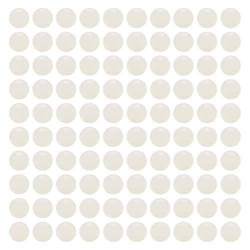 uxcell 100Pcs Nylon Bearing Balls 7mm Polishing Solid Ball, G2 Precision, White - size: 7mm