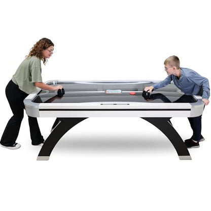 Freetime Fun 7ft Air Hockey Table 7 ft Game Table Full Size Fun Arcade Hockey Table Air Powered Indoor LED Lights 2026 Updated!