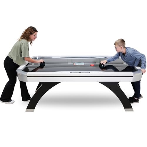 Freetime Fun 7ft Air Hockey Table 7 ft Game Table Full Size Fun Arcade Hockey Table Air Powered Indoor LED Lights 2026 Updated!