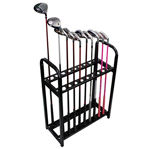 Crestgolf Acrylic Golf Club Organizers Golf Club Display Golf Putter Rack (18-hole) - color: 18-hole