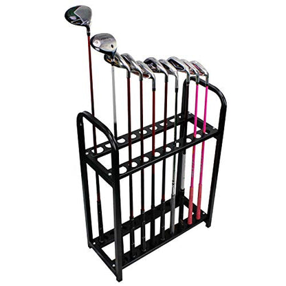Crestgolf Acrylic Golf Club Organizers Golf Club Display Golf Putter Rack (18-hole) - color: 18-hole