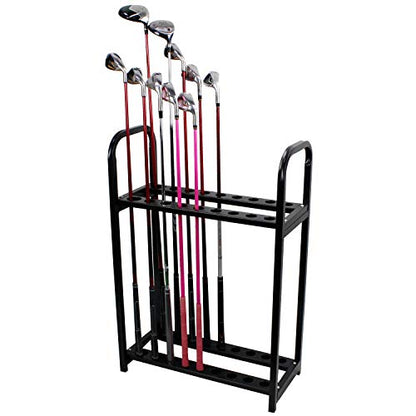 Crestgolf Acrylic Golf Club Organizers Golf Club Display Golf Putter Rack (18-hole) - color: 18-hole