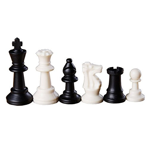 Amerous Chess Set 17" x 17" Roll-up Travel Chess in Carry Tube with Shoulder Strap Easy to Carry for Beginner and Kids