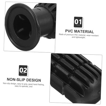 Mikinona Anti-Skid Foosball Handles PVC Table Soccer Grips Replacement for Football Machine Rods Non-Slip Comfortable Foosball Table Accessories for Stable Game Control