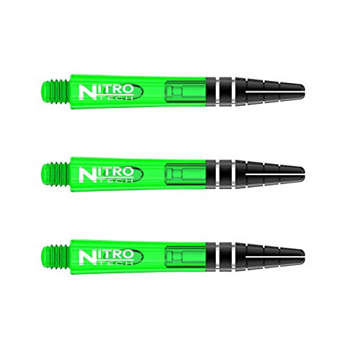 RED Dragon Nitrotech Short Stems - 3 Sets per Pack (9 Stems in Total) - color: Green