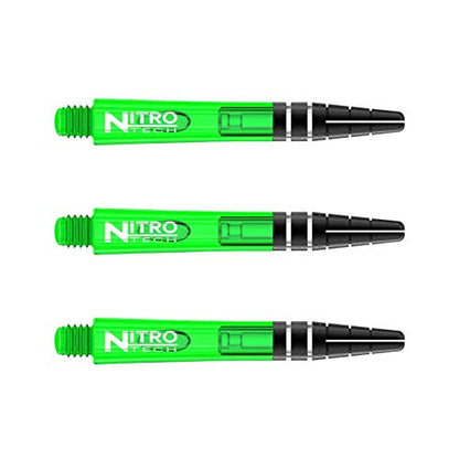 RED Dragon Nitrotech Short Stems - 3 Sets per Pack (9 Stems in Total) - color: Green