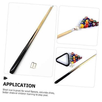 Hemobllo Wooden Pool Cue Stick for Boy Girl Billiard Cue for Boy Girl Lightweight Billiard Tool for Learning and Fun for Spaces and Accurate Shots