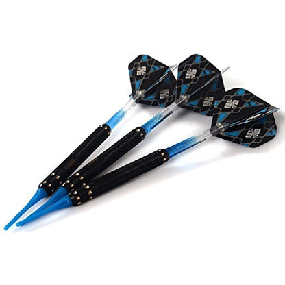 CUESOUL Soft Tip Darts Set Plastic Tip with Dart Case - color: 16g-Brass