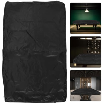 Waterproof Fitted Pool Table Cover Billiard Table Cover Made of Sturdy Oxford Cloth with Full Protection and Versatile Use for Indoor and Outdoor Furniture