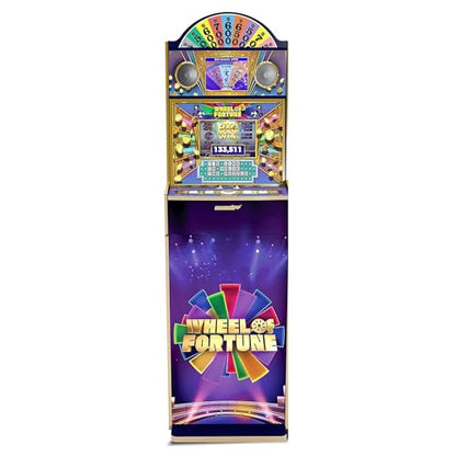 Wheel of Fortune Casinocade Deluxe Arcade Machine for Home, Over 5-feet-Tall Stand-up Cabinet, and 24 Games