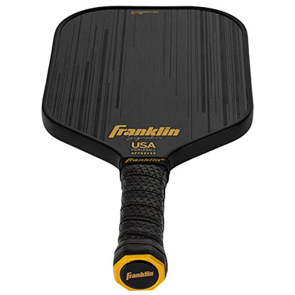 Franklin Sports Pro Pickleball Paddles-Signature Series STK Carbon Fiber-Pickleball USAPA Approved-Polypropylene Core