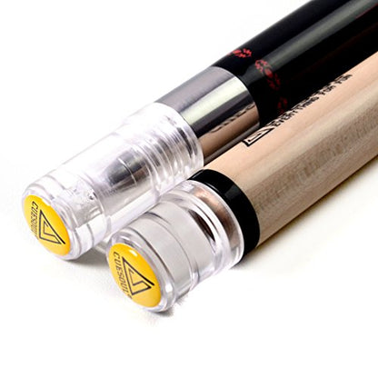 CUESOUL SOOCOO Series 58" 19oz Maple Pool Cue - color: Black, size: 11.5mm