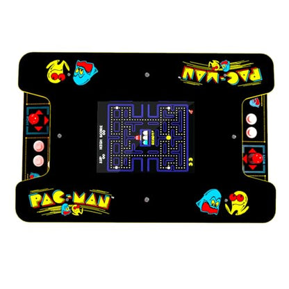 Arcade1Up Pac-Man Head-to-Head Arcade Table, Black Series, 17" Color LCD, 29" Tall - Plug & Play Retro Home Game Machine w/ Dual Joysticks & 12 Classics Including Galaga, Dig Dug, Mappy and More