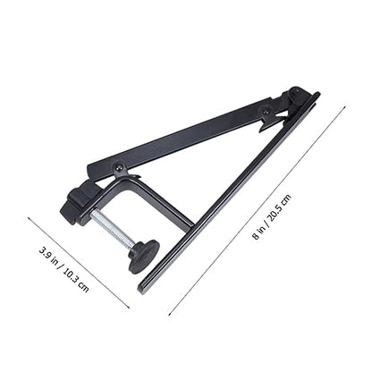 BESPORTBLE Standard Table Tennis Net Post Set Portable Pong Rack Metal Clamp Posts Expandable Net for Play