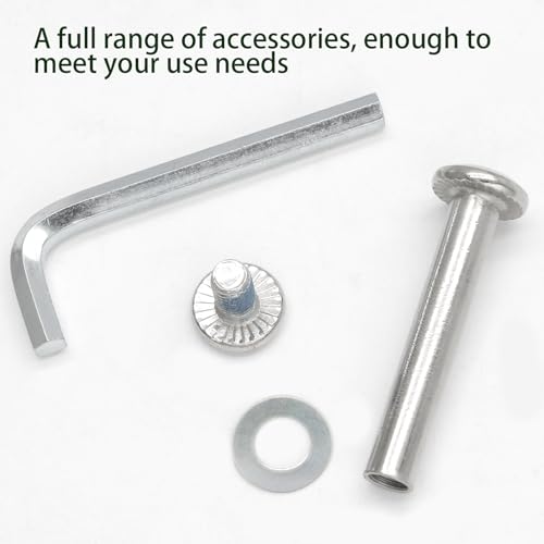 8PCS Inline Skate Wheels Screws, 6mm OD Roller Skate Bearings Screws 30mm & 35mm Skate Wheel Socket Screw, Roller Blades Replacement Skate Hardware Skate Wheel Axles Socket Screws