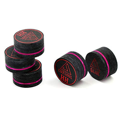 CUESOUL Cue Tips-Pool Cue Tip/Snooker Cue Tip/Glue on Tip - color: Pool cue tip-HH