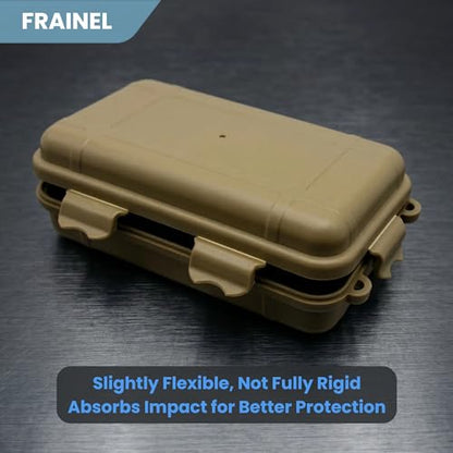 Hard Case 8x5 - Shockproof Foam for Beyblade X Launcher, HardDrive, M.2 NVMe, USB Disk | Office, Lab, Workshop, Travel | Water Repellent EDC Container