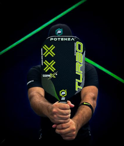 POTENZA Turbo+ Pro Pickleball Paddle (3K Carbon Fiber, 16mm COREx2)