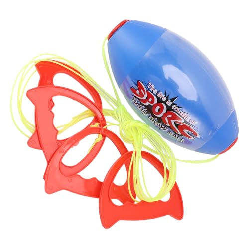 Fun Pull Shuttle Ball Game for Boys and Girls, Improve Coordination and Strength, Great for Family Play (Flat Style) - size: Stile piatto