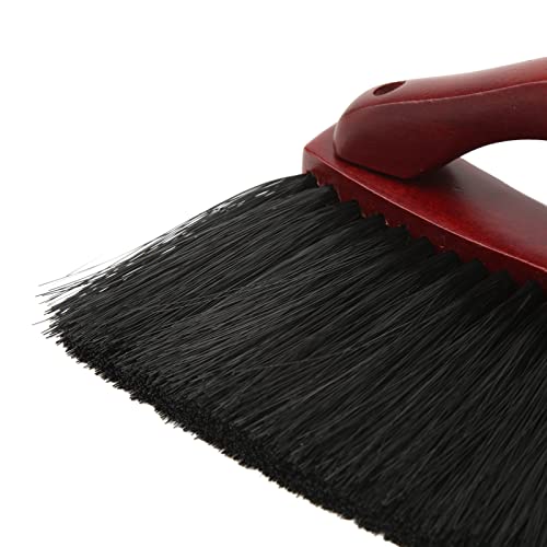 Pool Table Brush Soft Billiard Table Cleaning Ergonomic Handle Arc Shaped for Rail Corner Felt Cloth