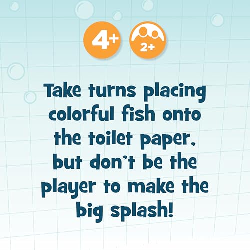 Don't Flush The Fish Board Games for Kids - Board Games for Family Game Night for Kids and Adults, Fun Balancing Game, Multi-Player Preschool, Toddler Toys, Ages 4+ - style: Don’t Flush the Fish