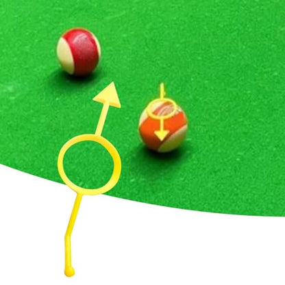 2X Billiards Aiming Equipment Easy to Use Pool Cue Aiming Helper