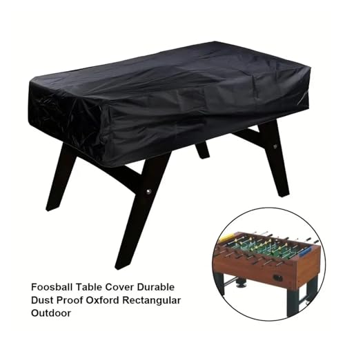 Foosball Table Cover 210D Folding Soccer Football Game Dustproof Moisture Resistant Furniture Protection Case