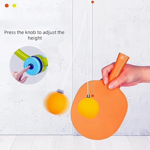 Door Jam Ping Pong Indoor Doorway Frame Hanging Table Tennis Training Portable Set
