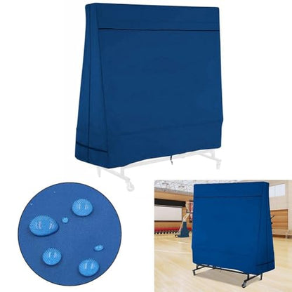 Table Tennis Table Cover Waterproof 600D Oxford for Indoor and Outdoor for ping Pong Tables with Windproof Zippers and All Weather Protection