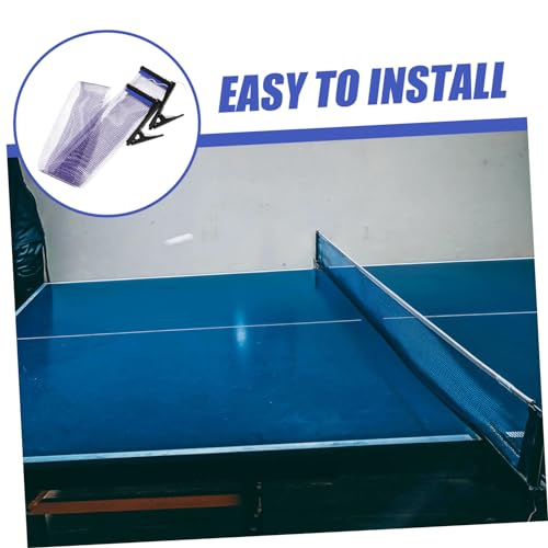 balacoo Folding Pong Net Rack Lightweight Sports Netting Table Tennis Net for Outdoor Indoor Use