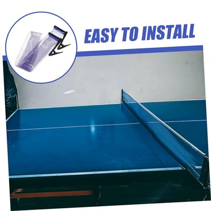 balacoo Folding Pong Net Rack Lightweight Sports Netting Table Tennis Net for Outdoor Indoor Use