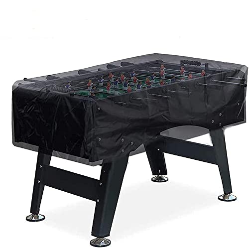 Waterproof Foosball Table Cover Folding Soccer Table Cover Dustproof Cover Resistant Rectangular Furniture ion Case Durable Oxford Billiard Soccer Table Cover Game Table Cover