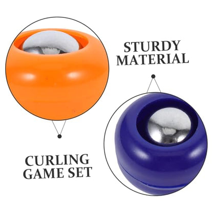 GALPADA 20pcs Curling Sport Equipment Shuffleboard Pucks Mini Curling Balls for Bowling Party Supplies Home Office