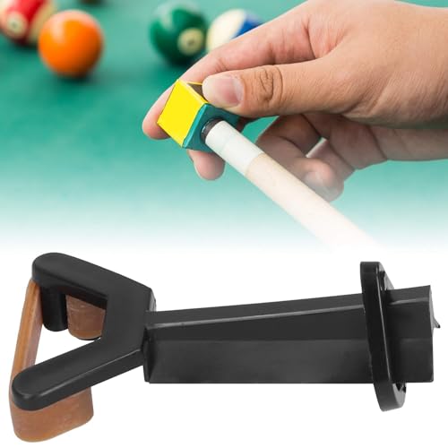 HERCHR 3PCS Billiard Cue Clamps Pool Cue Tip Clamp Cue Stick Tip Repair Kit Y-Shaped Elastic Cue Tip Fastener Pool Cue Repair Tip Kit for Billiard Table Cue Tips Snooker Accessories